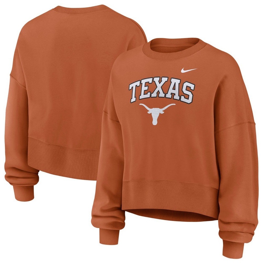 Nike Men’s classic Texas Longhorns football Sweatshirt sz M - Picture 4 of 9